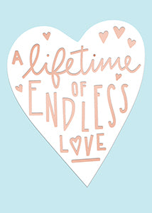 Lifetime Of Endless Love Greeting Card
