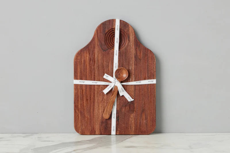 Dutch Dipping Board with Scoop, Large, Natural