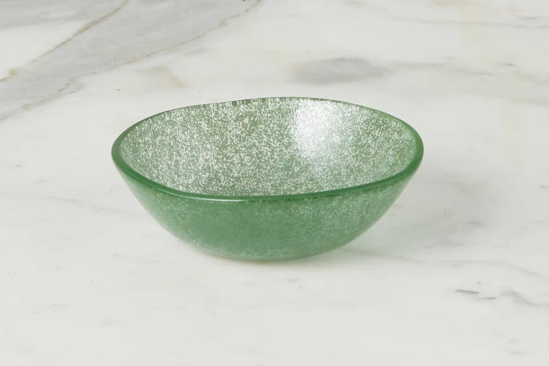 Glass Tasting Bowl,Green