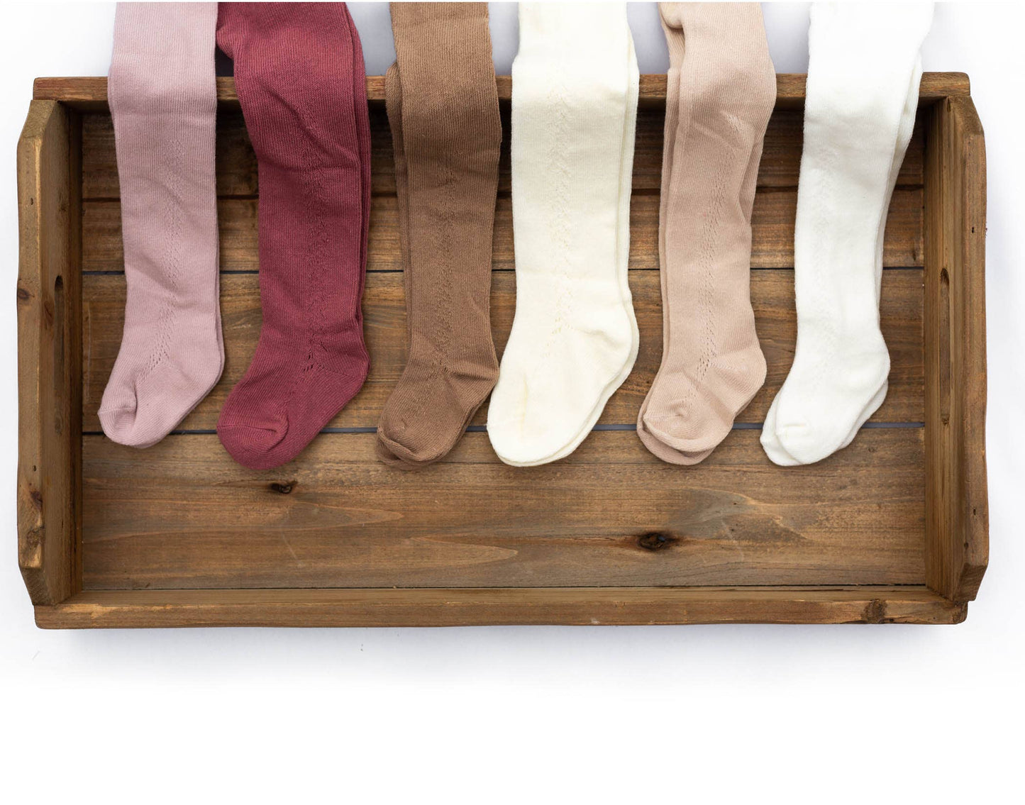 Baby Girl french tights Cotton Knit Lace stocking