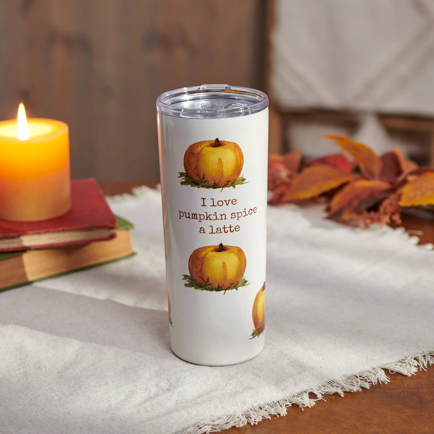 Pumpkin Latte Coffee Tumbler