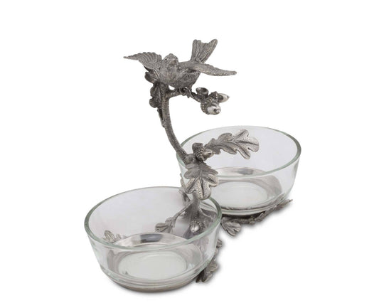 Song Bird Double Condiment Bowl