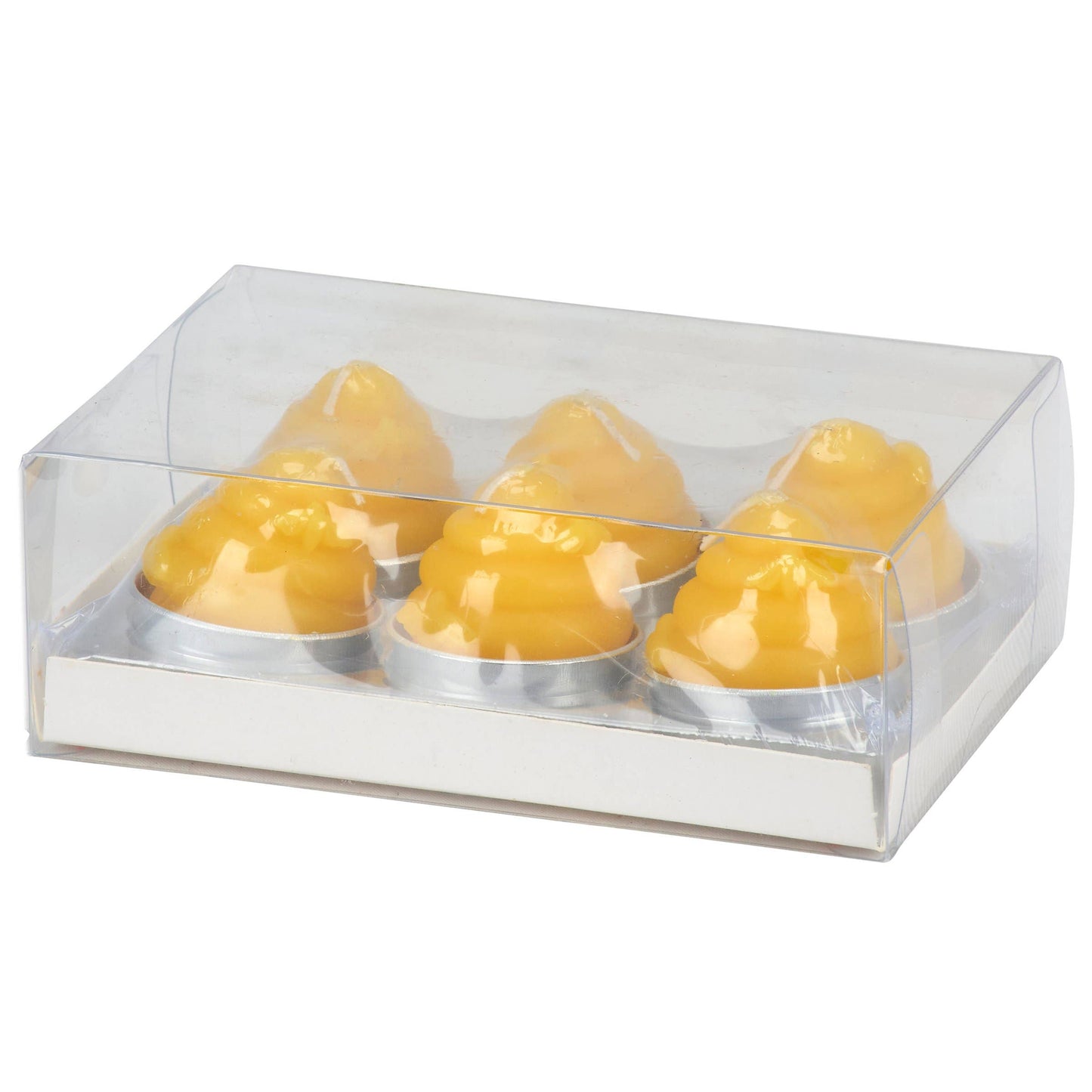 Bee Skep Figurine Candle Set