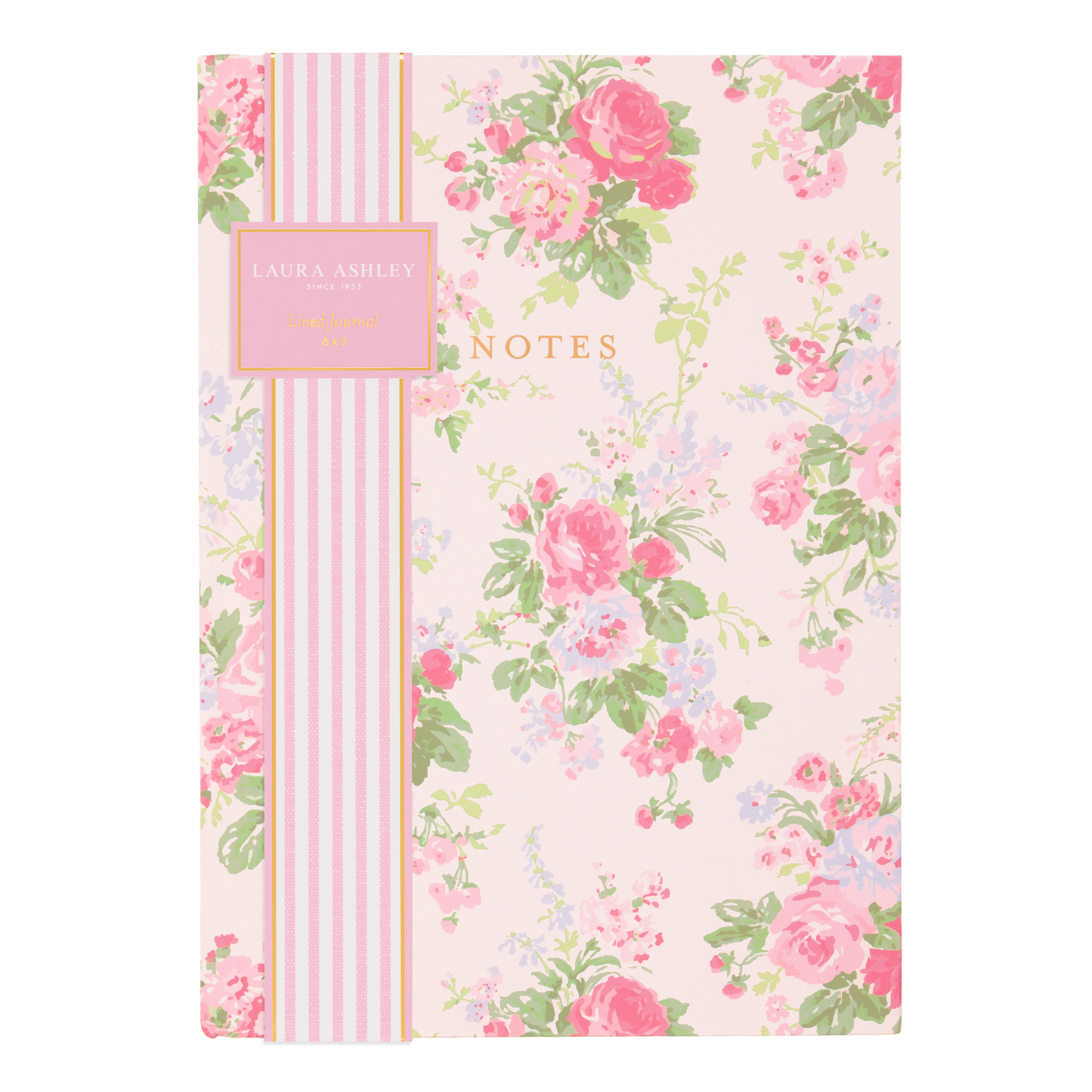 Laura Ashley English Garden Journal Hot Pink 6x8