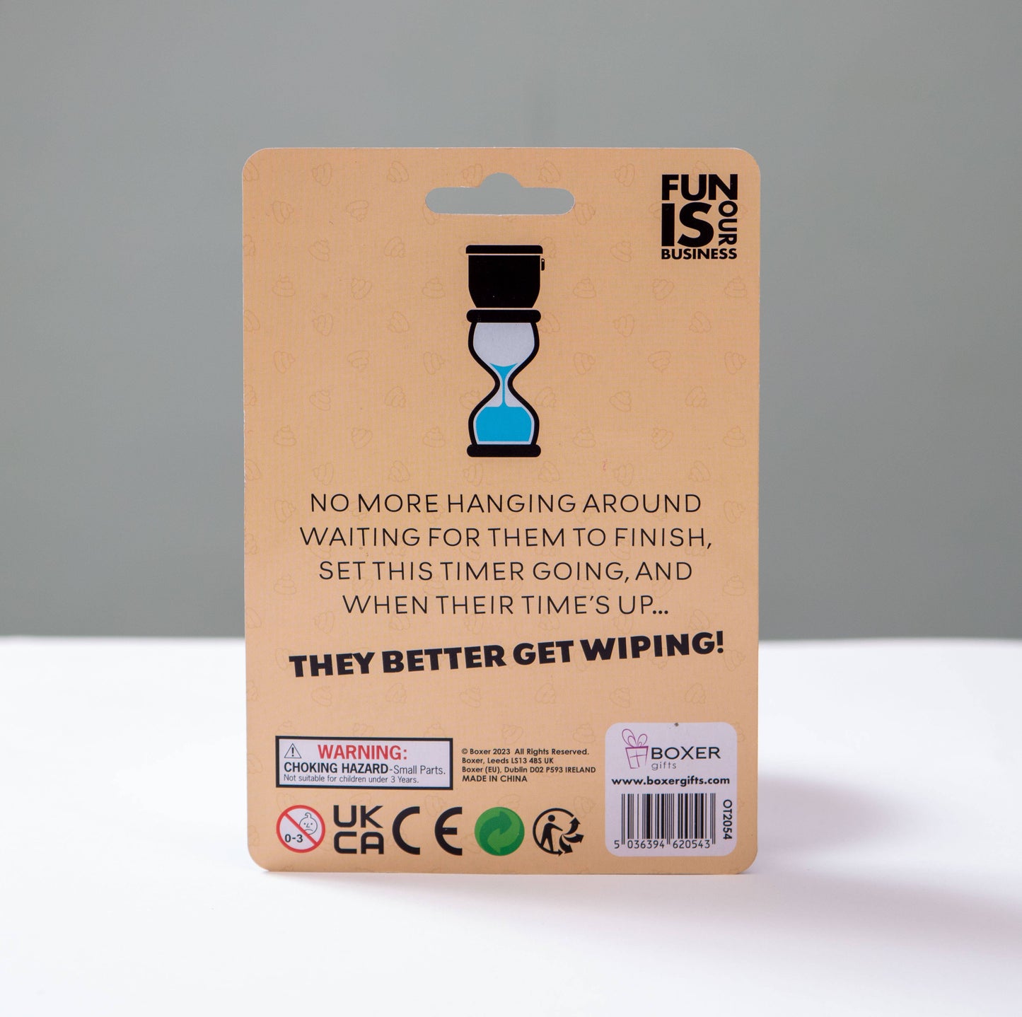 Poo Timer - Gag Gifts - Funny Men's Gifts for Christmas