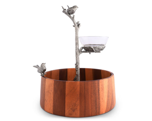 Song Birds Nesting Dip Bowl (2 pcs)