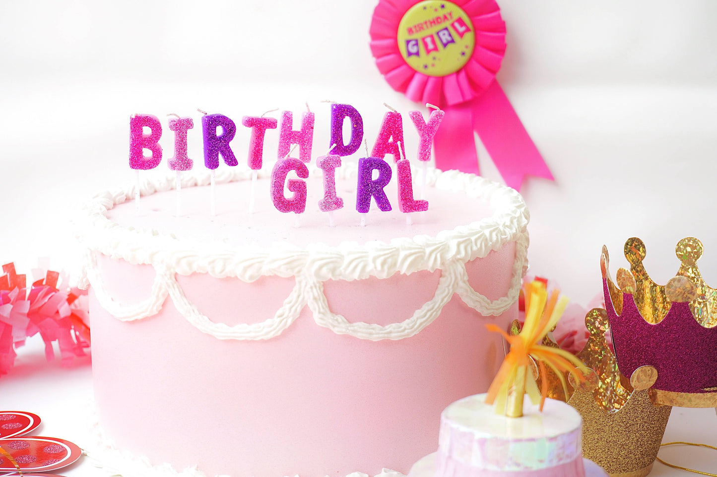 Birthday Girl Candle Set