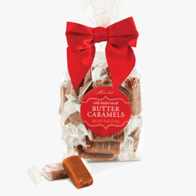 8 oz bag Butter Caramels with Bow