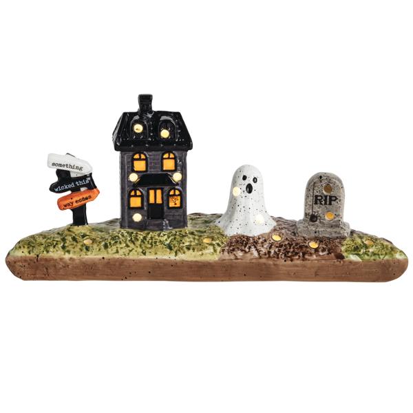 Large Halloween Light-Up Sitter