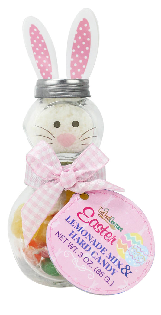 Easter Mini Bunny Jars Lemonade & Candy Set