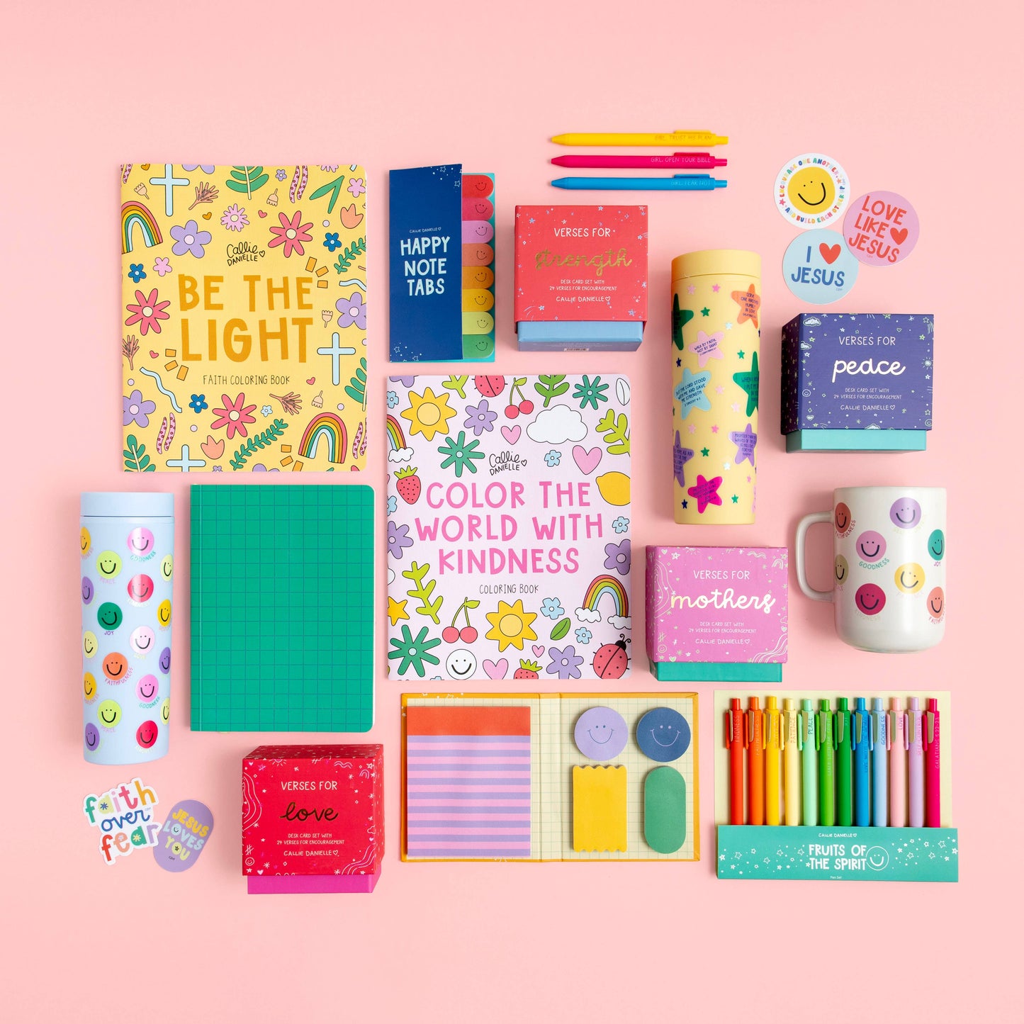 Fruits of the Spirit Faith-Inspired Pen Set of 12