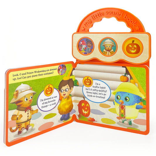 Daniel Tiger Happy Halloween 3-Button Sound Book