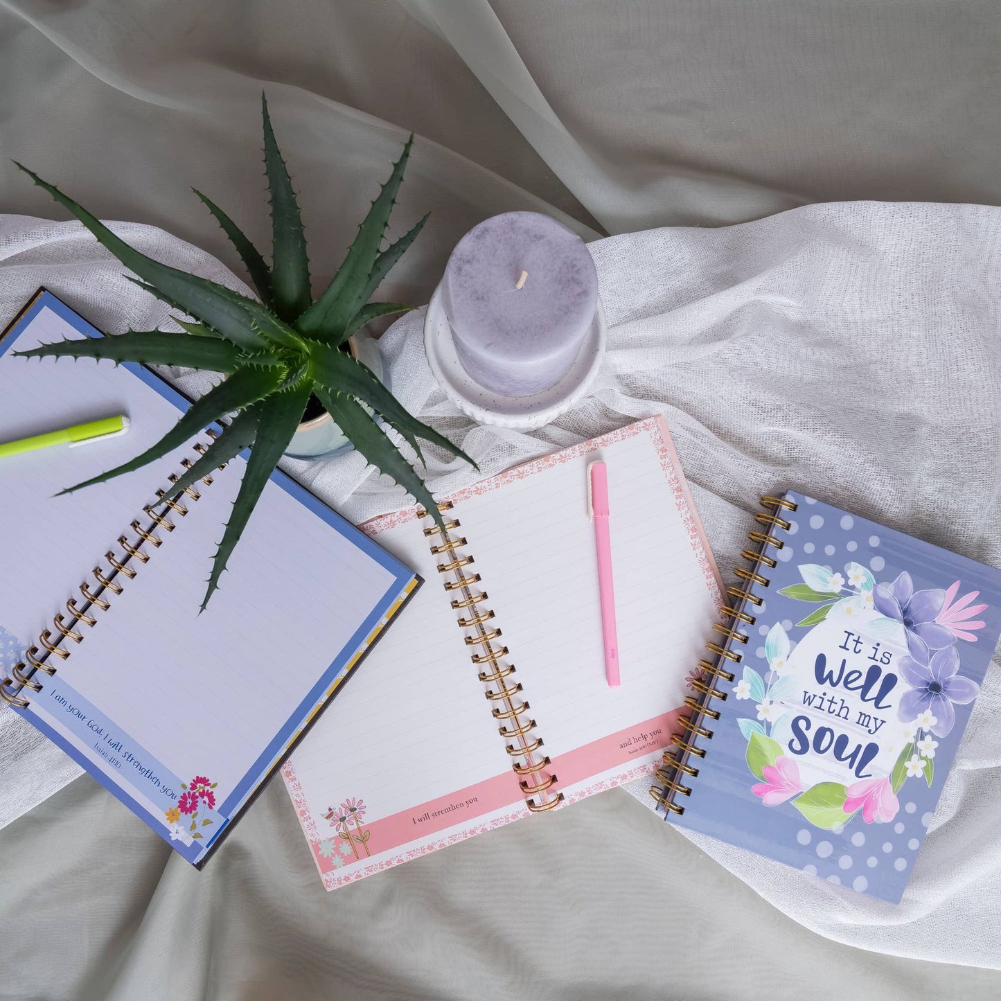 Divinity Boutique - Scripture Wiro Journal: Be Still, Psalm 46:10