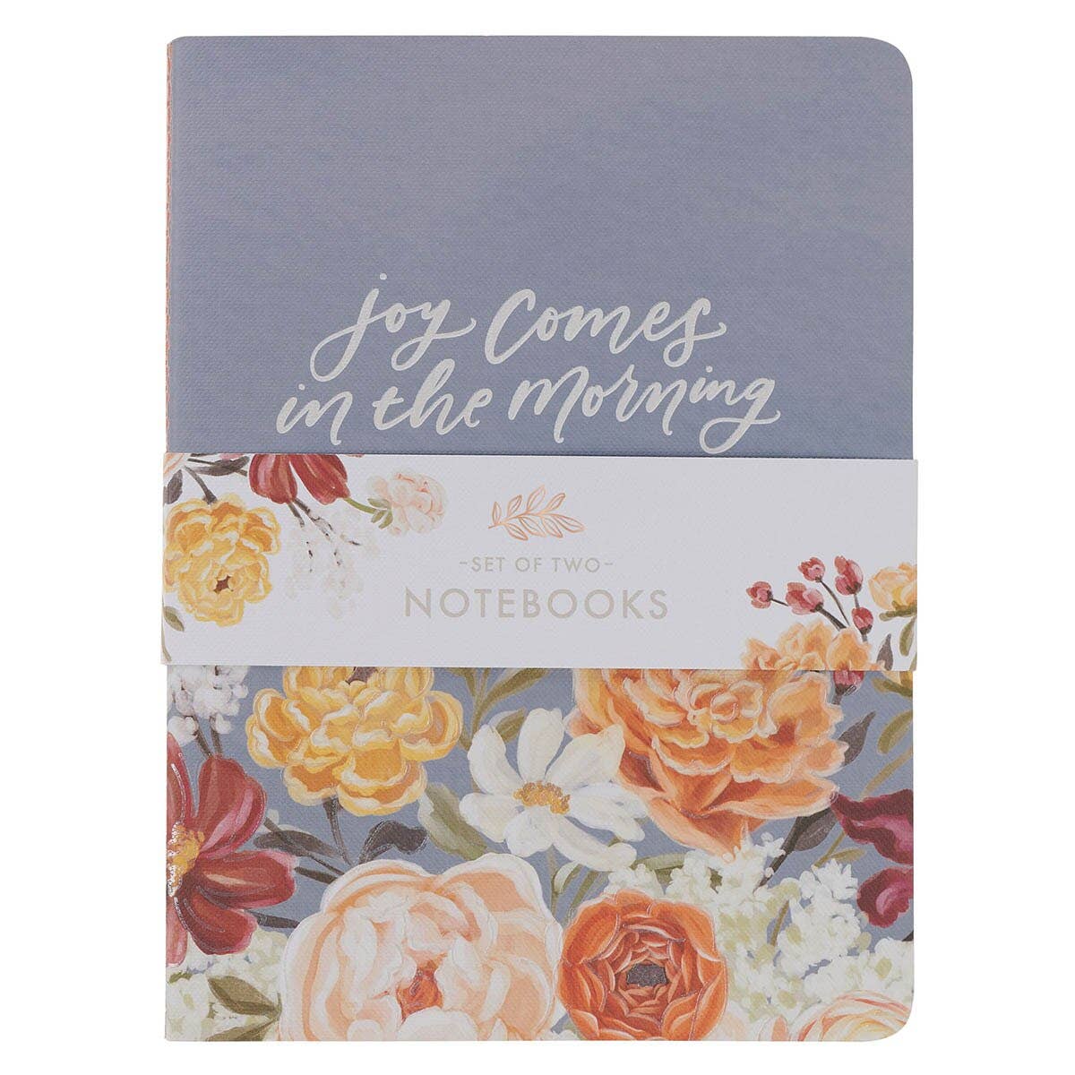 Notebook Set Medium 2pc Blue Pink Floral