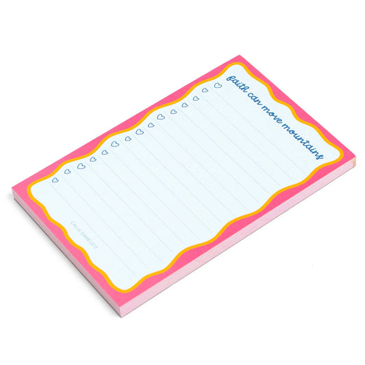 Faith Can Move Mountains Notepad