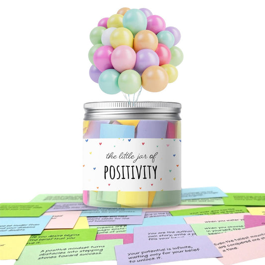 Dabble Doll - Positivity Jar, Motivation Encouragement Cards with Gift Box
