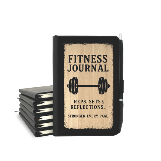 Fitness Journal - Wood Cover