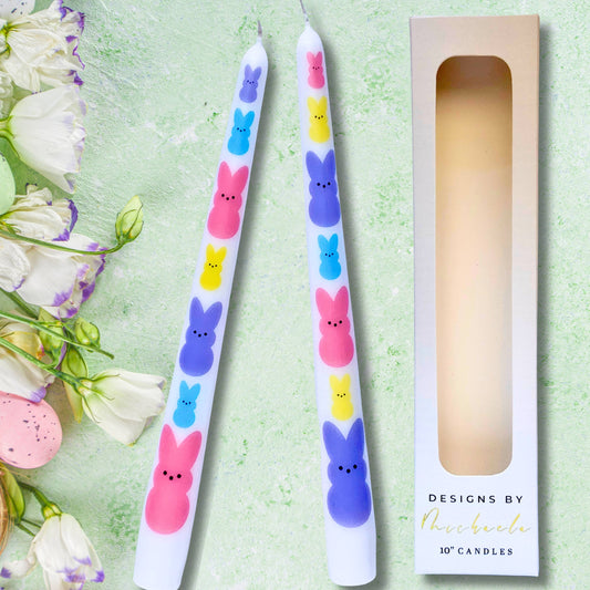 Easter Taper Candles for Spring Tablescapes and Gifts