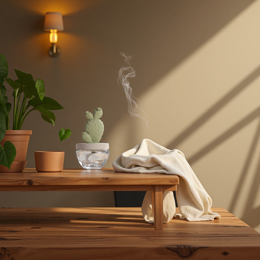 Cactus Ceramic Diffuser Gift Set