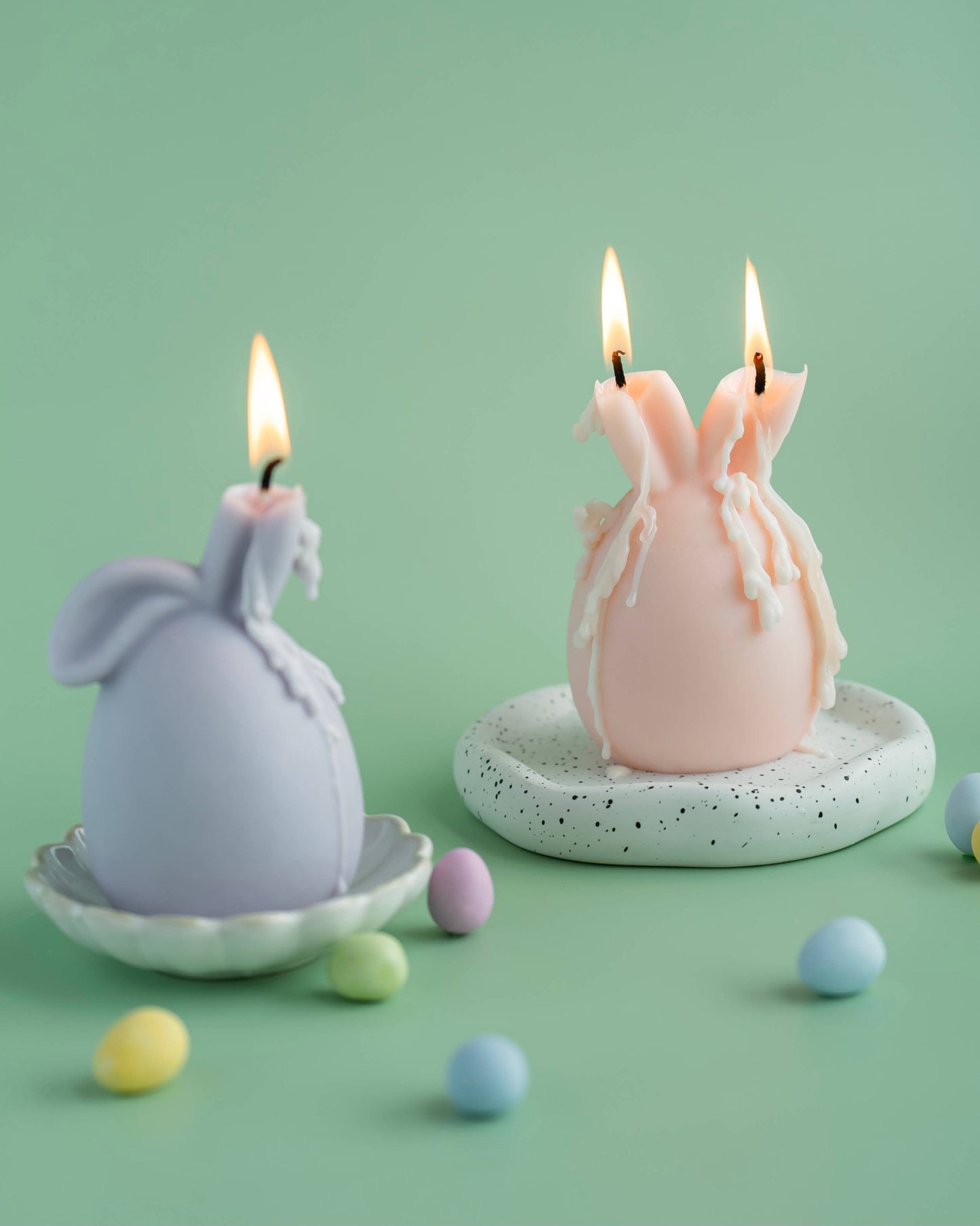 Bunny Soy Candles | Nursery Room Decoration