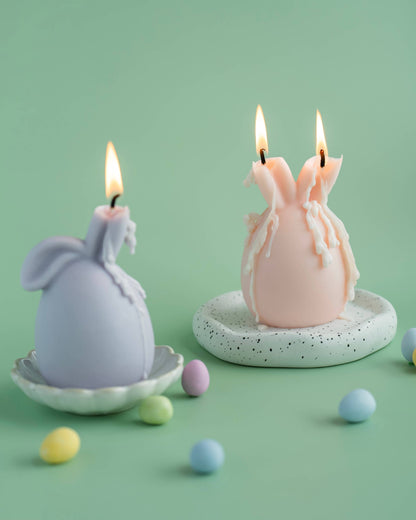 Bunny Soy Candles | Nursery Room Decoration