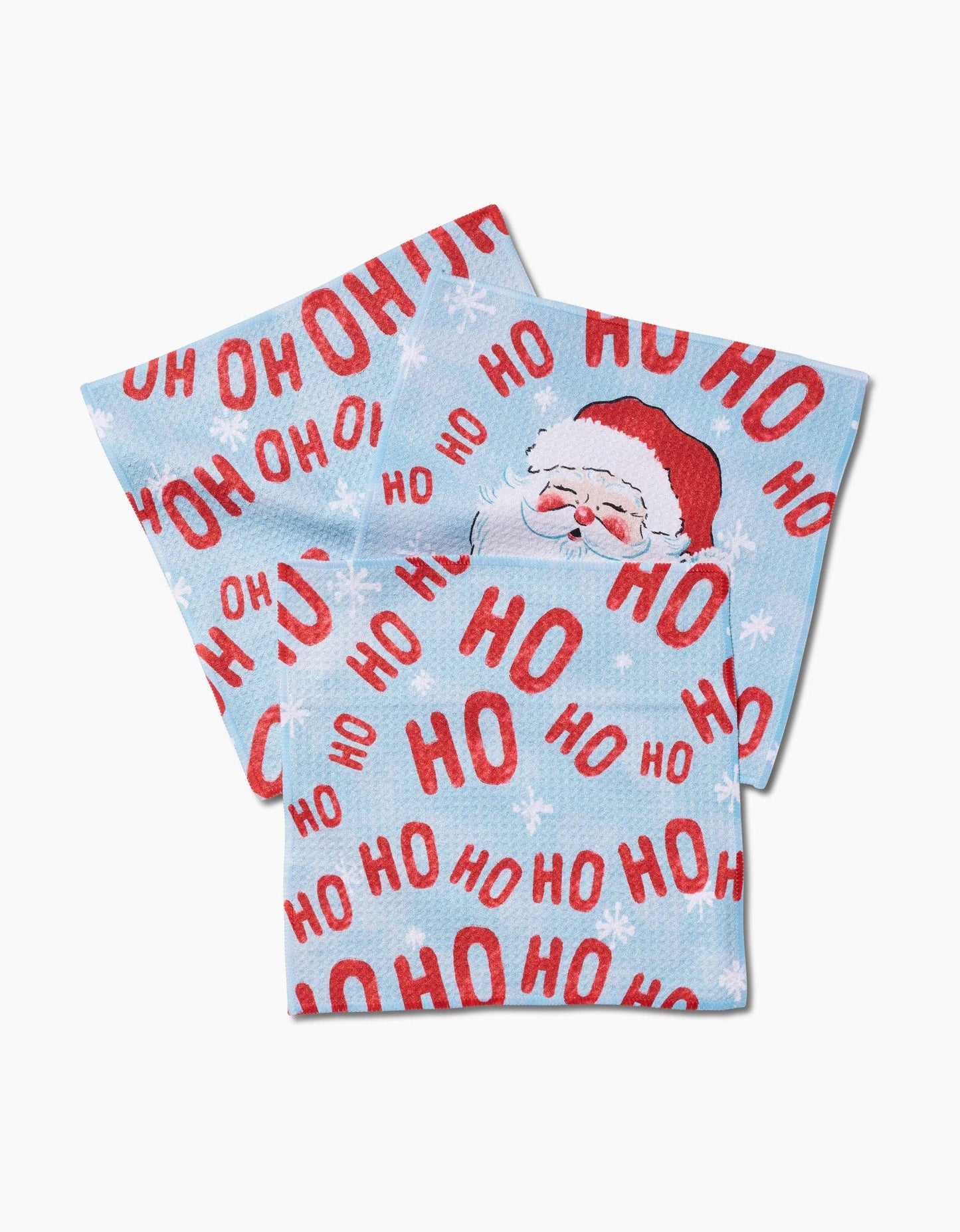 Geometry - Merry Santa Claus Dishcloth Set