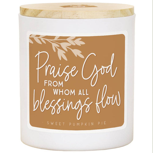 Praise God Blessings - PIE - Candles