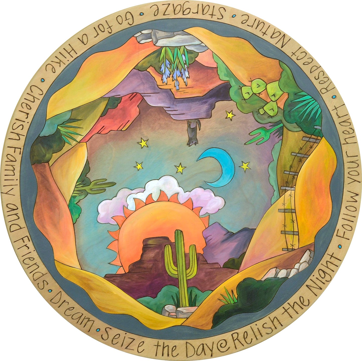 "Aullando a la luna" Lazy Susan