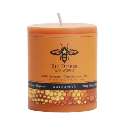 Beeswax Pillar Candle – Aromatherapy