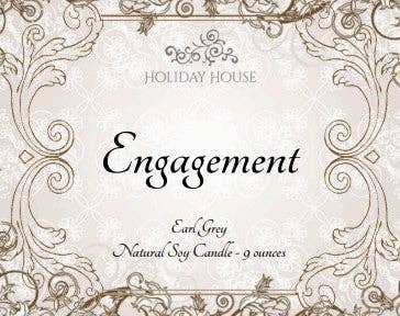 "Celebrations" Candle