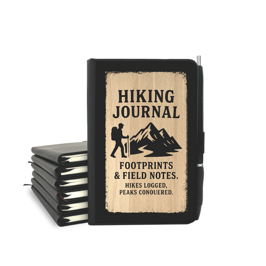 Hiking Journal - Wood Cover