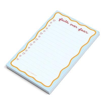 Faith Over Fear Notepad