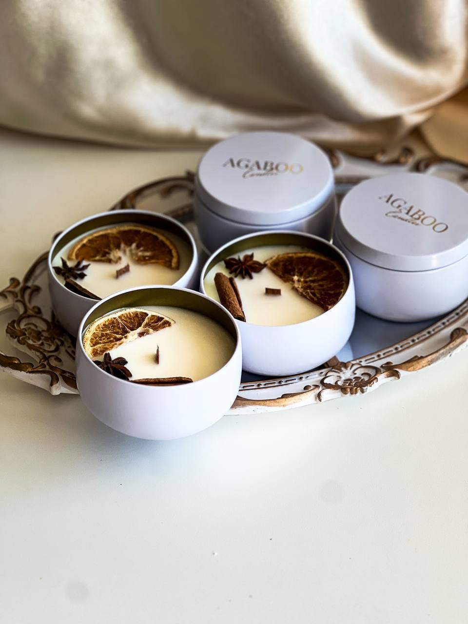 Fall Aromatherapy Candle 5 oz  1.25x1.5in - Halloween