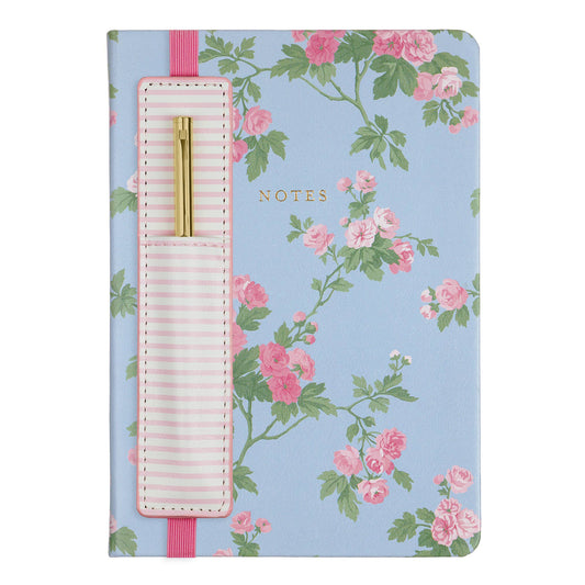 Blue Garden Blooms Deluxe Journal 6X8