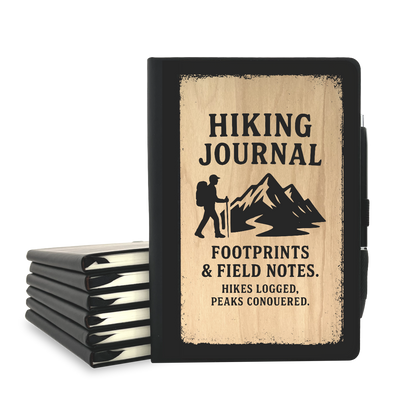 Hiking Journal - Wood Cover
