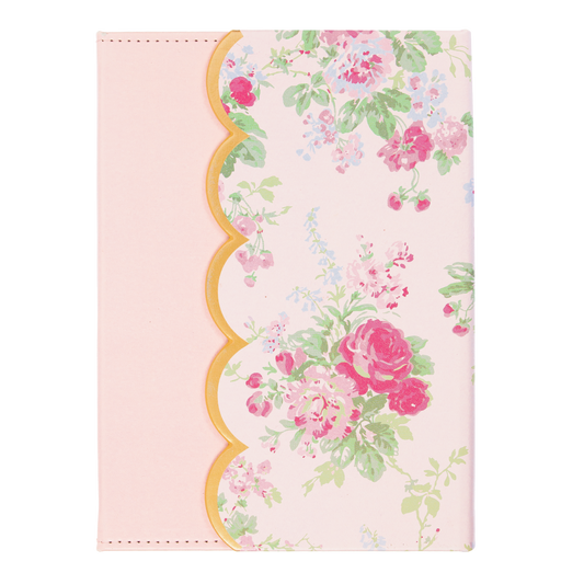 Laura Ashley English Garden Flap Journal Pink 6x8
