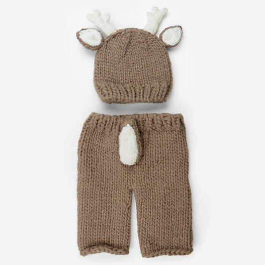 Hartley Deer Hat & Pant Newborn Set | Baby Gift