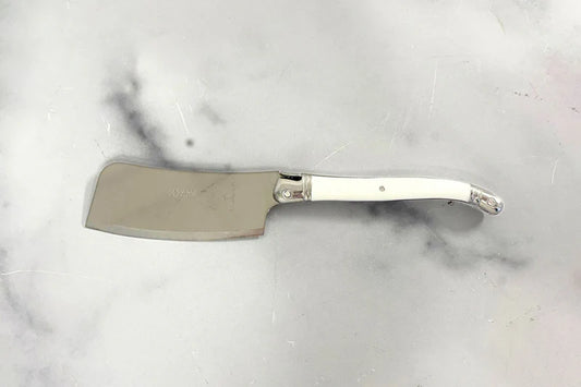 The Original French Laguiole Cheese Cleaver, White
