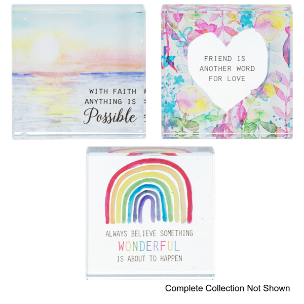 Glass Block Talk  (assorted sold separately)