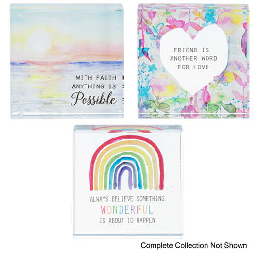 Glass Block Talk  (assorted sold separately)