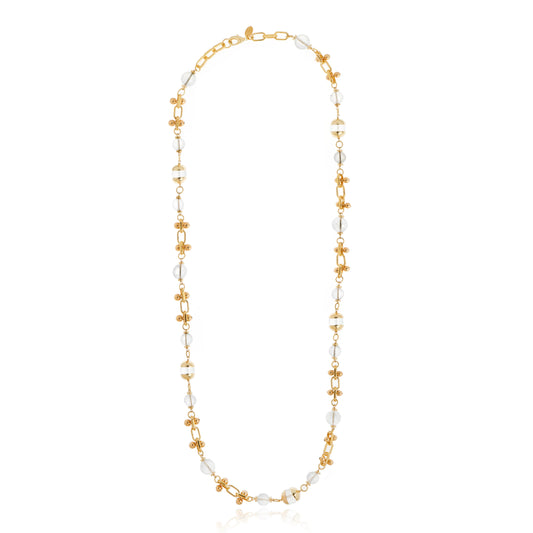 Liuce Long Necklace 18K Gold Plated