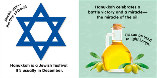 El primer Hanukkah del bebé