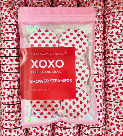 Relax Away Essentials - XOXO Shower Steamers 6 Pack - Made in USA