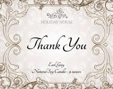 "Celebrations" Candle