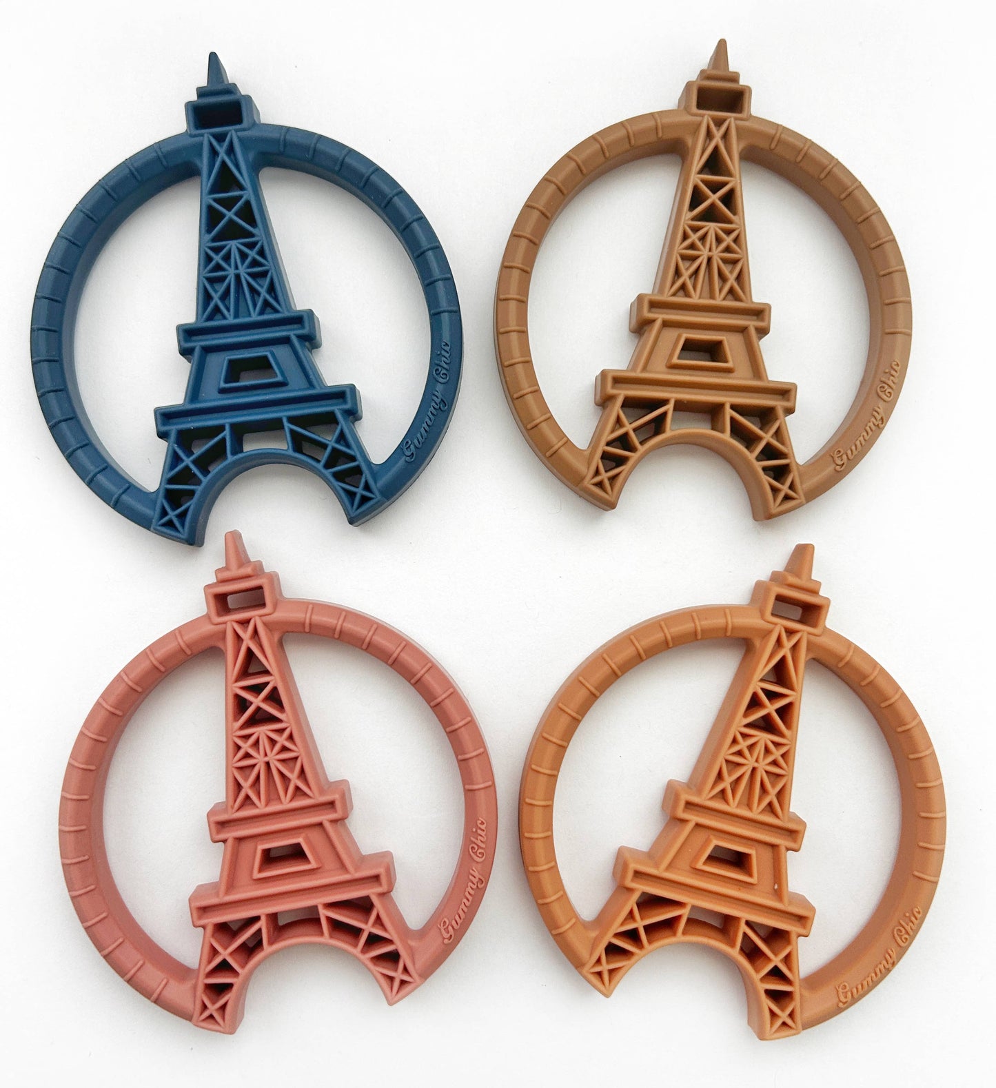 Vintage-inspired Paris Tower Teether