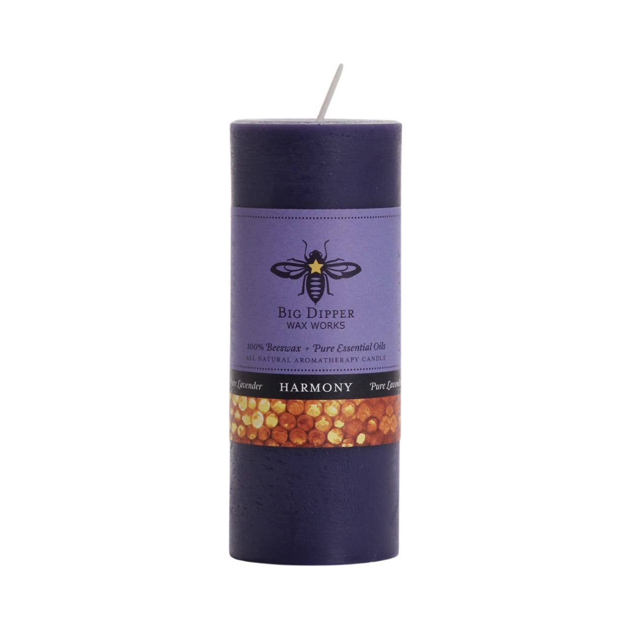 Beeswax Pillar Candle – Aromatherapy