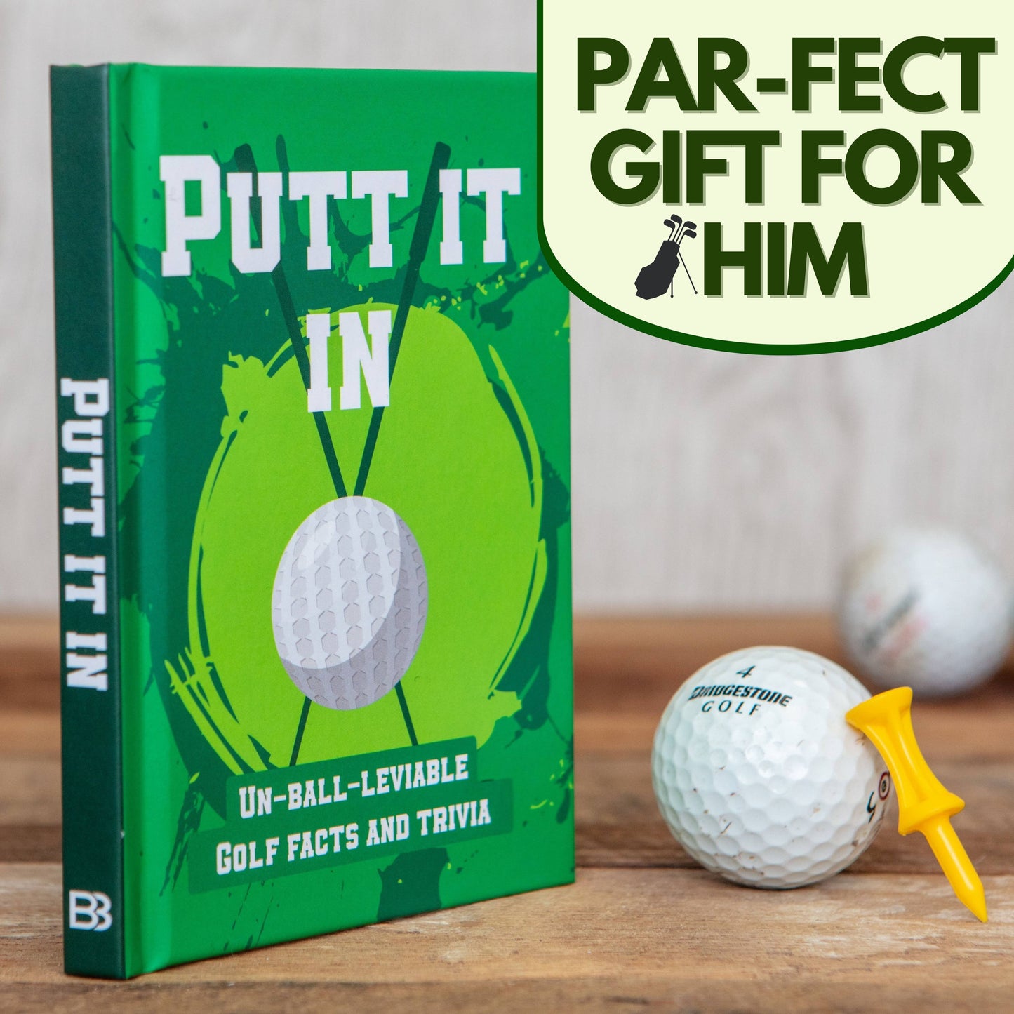 Putt It In - Novelty Golf Gift Books - Men's Gifts