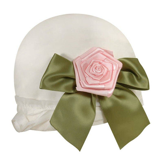 Gown & Hat Set, 0-6 months