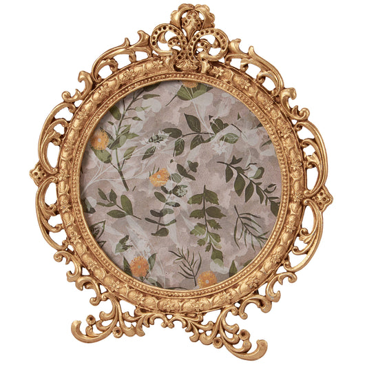 Ornate Gold Filigree Photo Frame