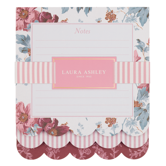 Heritage Blooms Floral Layered List Pad